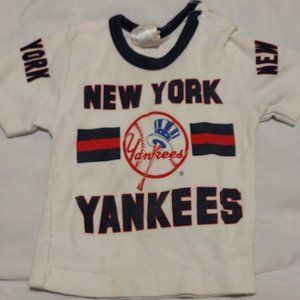 Vintage New York Yankees Shirt Size 12 months